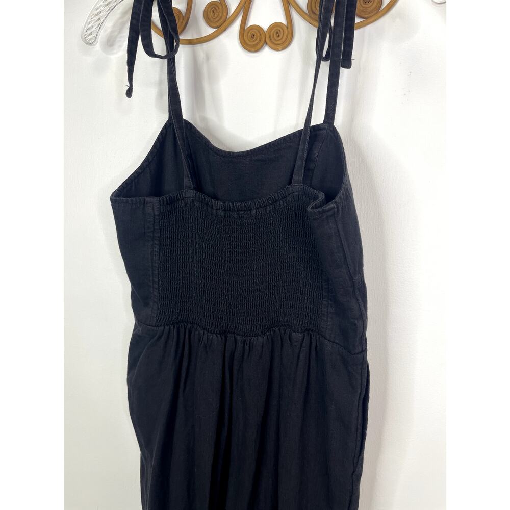 Old Navy Tie-Shoulder Corset Cami Jumpsuit Black S - Picture 5 of 9